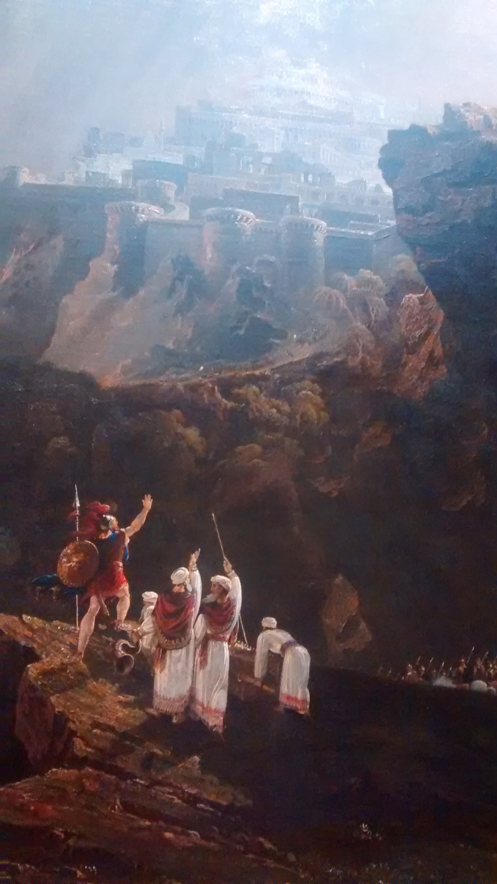 Joshua commanding the sun...